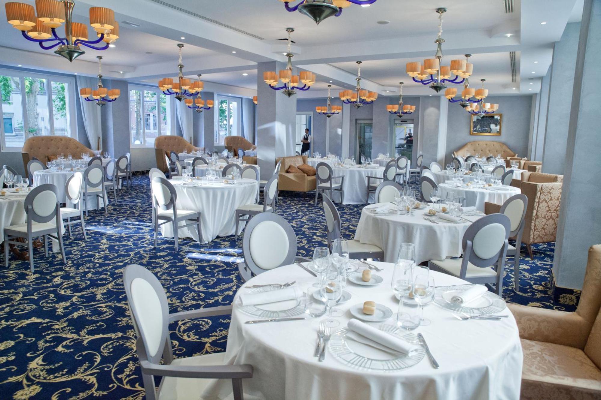 Grand Hotel Salsomaggiore Salsomaggiore Terme Esterno foto The restaurant
